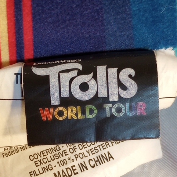 DreamWorks Trolls world tour plush 15" stuffed animal - Picture 7 of 7